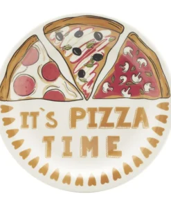 Conjunto de Prato de Pizza