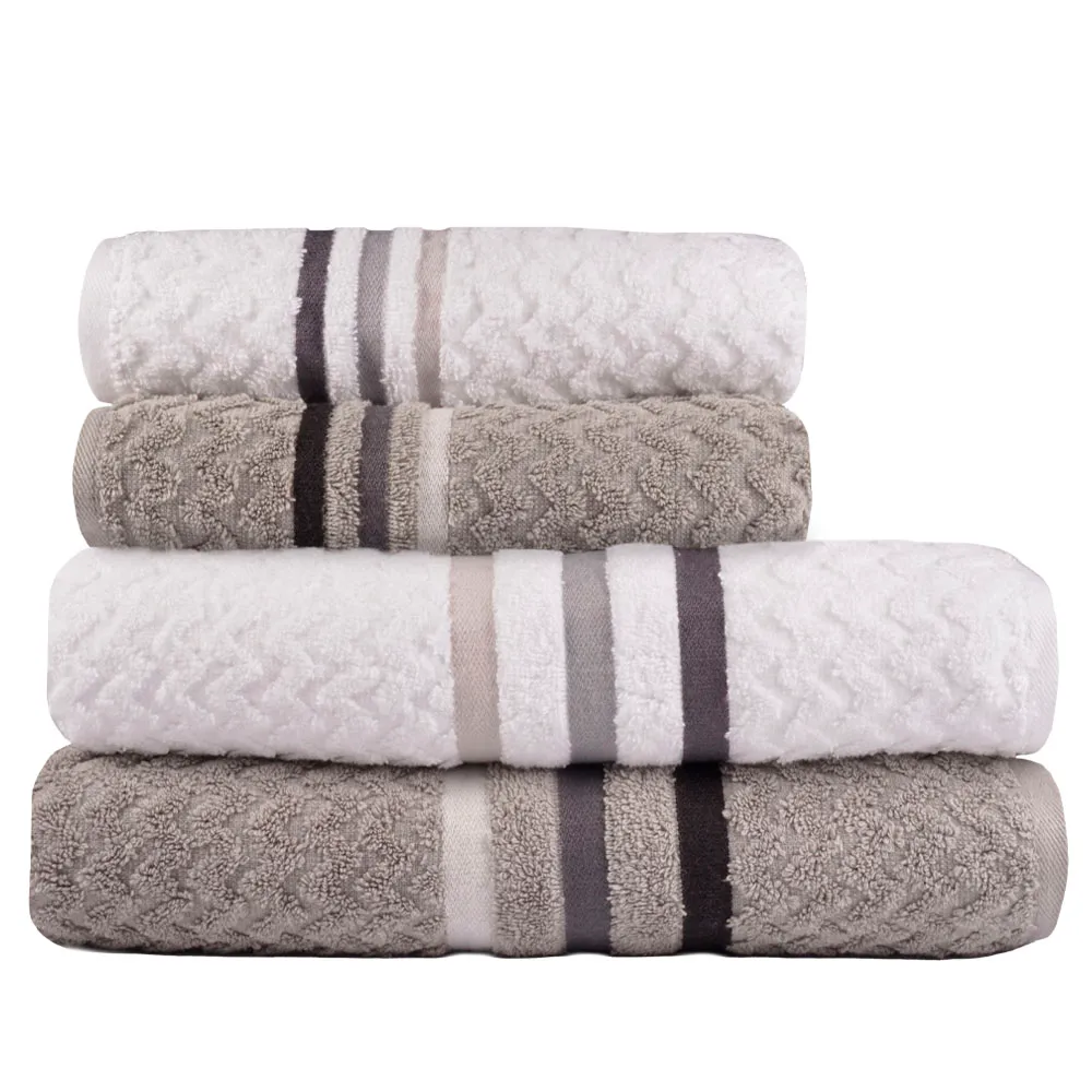 Jogo de Toalhas de Banho Gigante Fio Egípcio