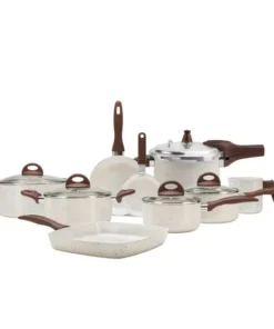 Jogo de Panelas Inox Fundo Triplo (5 peças)