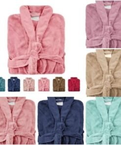 Par de Roupões de Banho em Algodão